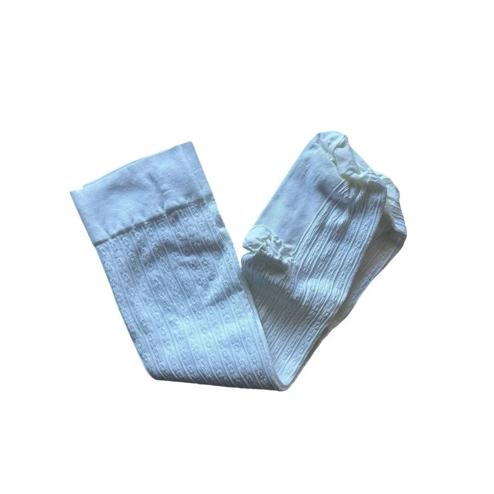 JOBST Womens Medium M 120244-02 SoSoft White Support Compression Socks 8-15 mmHg